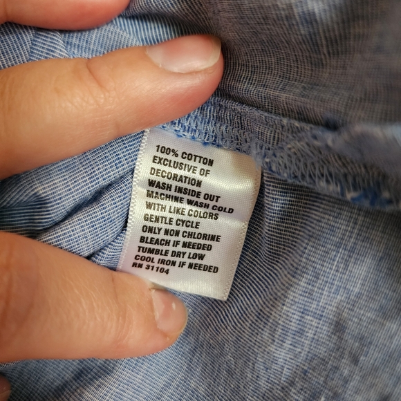 Denim Top - Picture 5 of 5